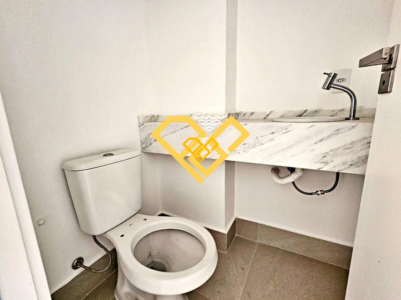 Apartamento à venda no Aparecida: Lavabo