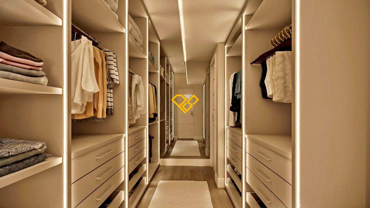 Apartamento à venda no Gonzaga: Suíte 1 - master - closet