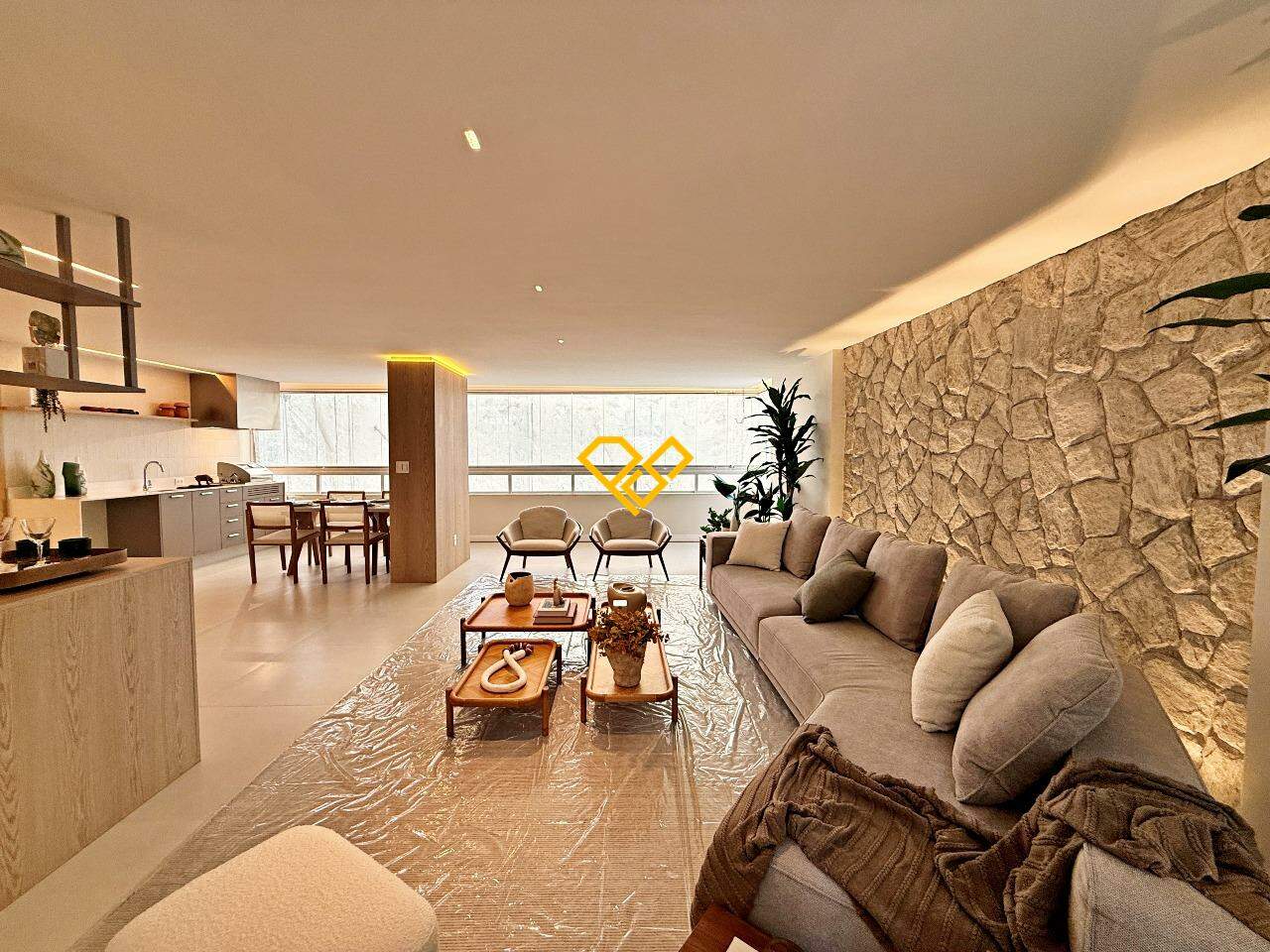 Apartamento à venda no Gonzaga: Sala