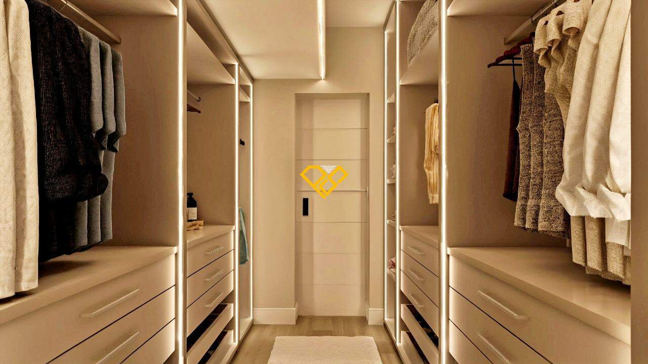 Apartamento à venda no Gonzaga: Suíte 1 - maste - closet