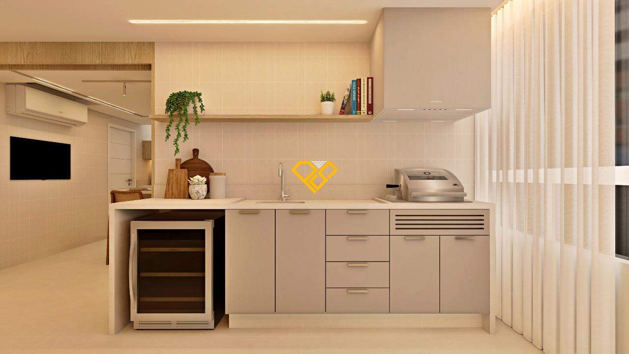 Apartamento à venda no Gonzaga: Gourmet