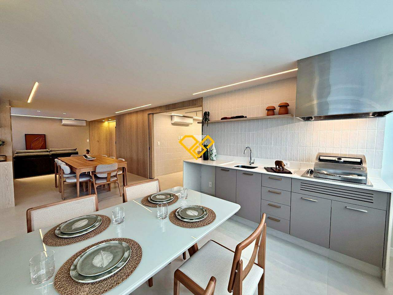 Apartamento à venda no Gonzaga: Sala