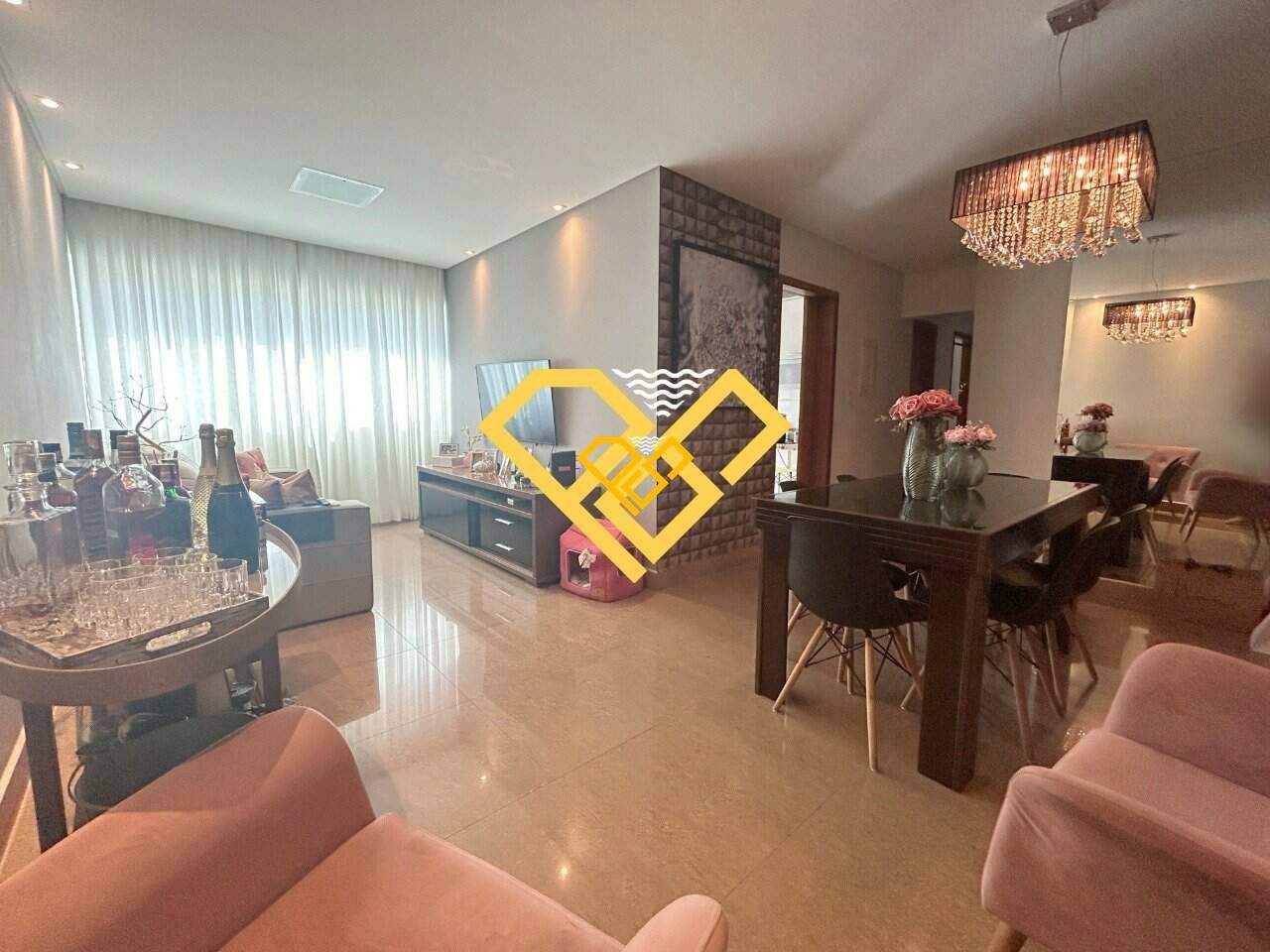 Apartamento à venda no Campo Grande: Sala