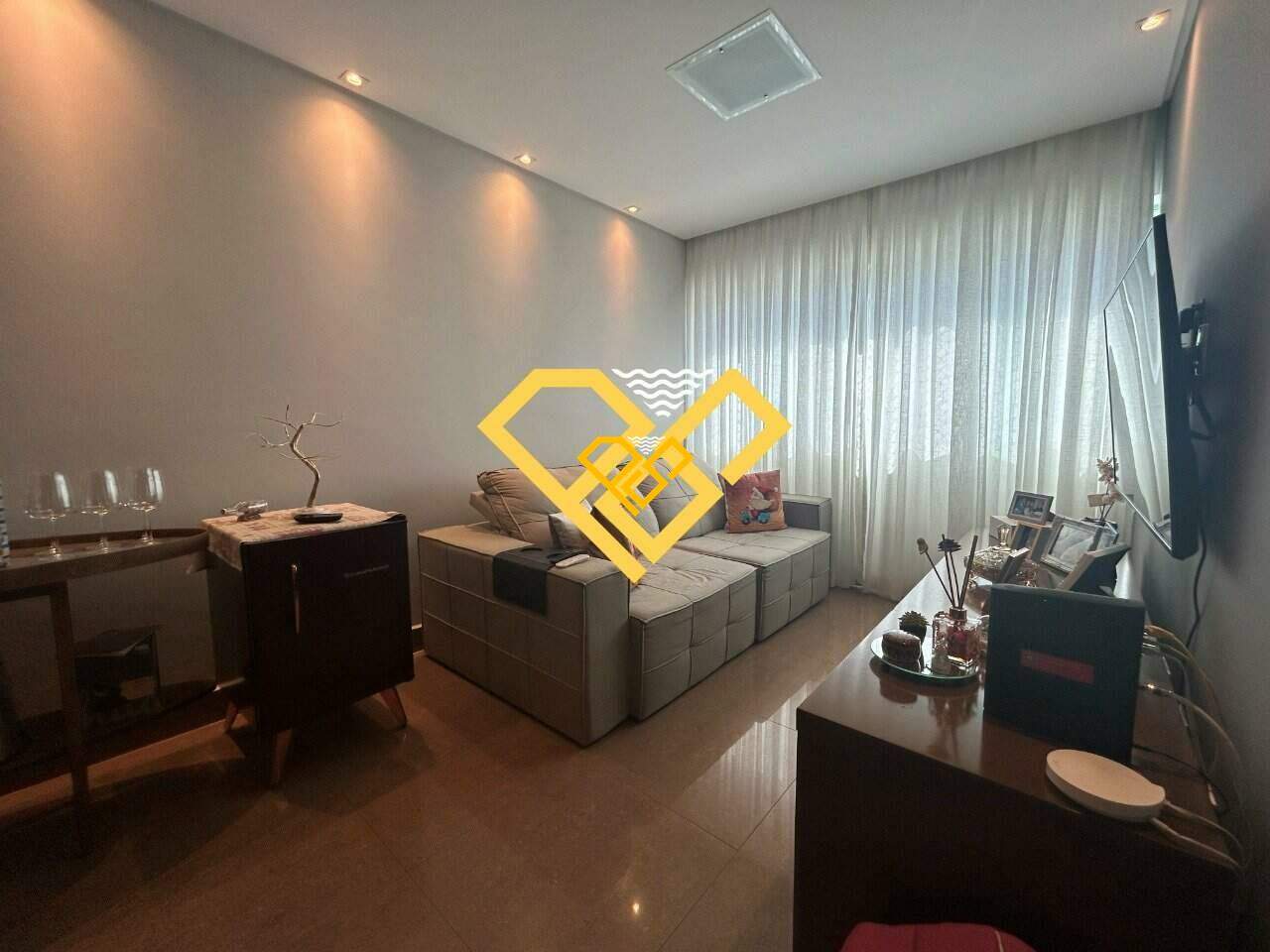 Apartamento à venda no Campo Grande: Sala