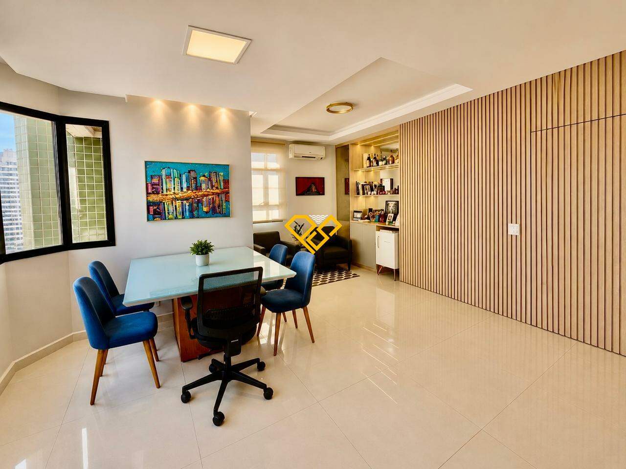 Apartamento à venda no Gonzaga: Sala