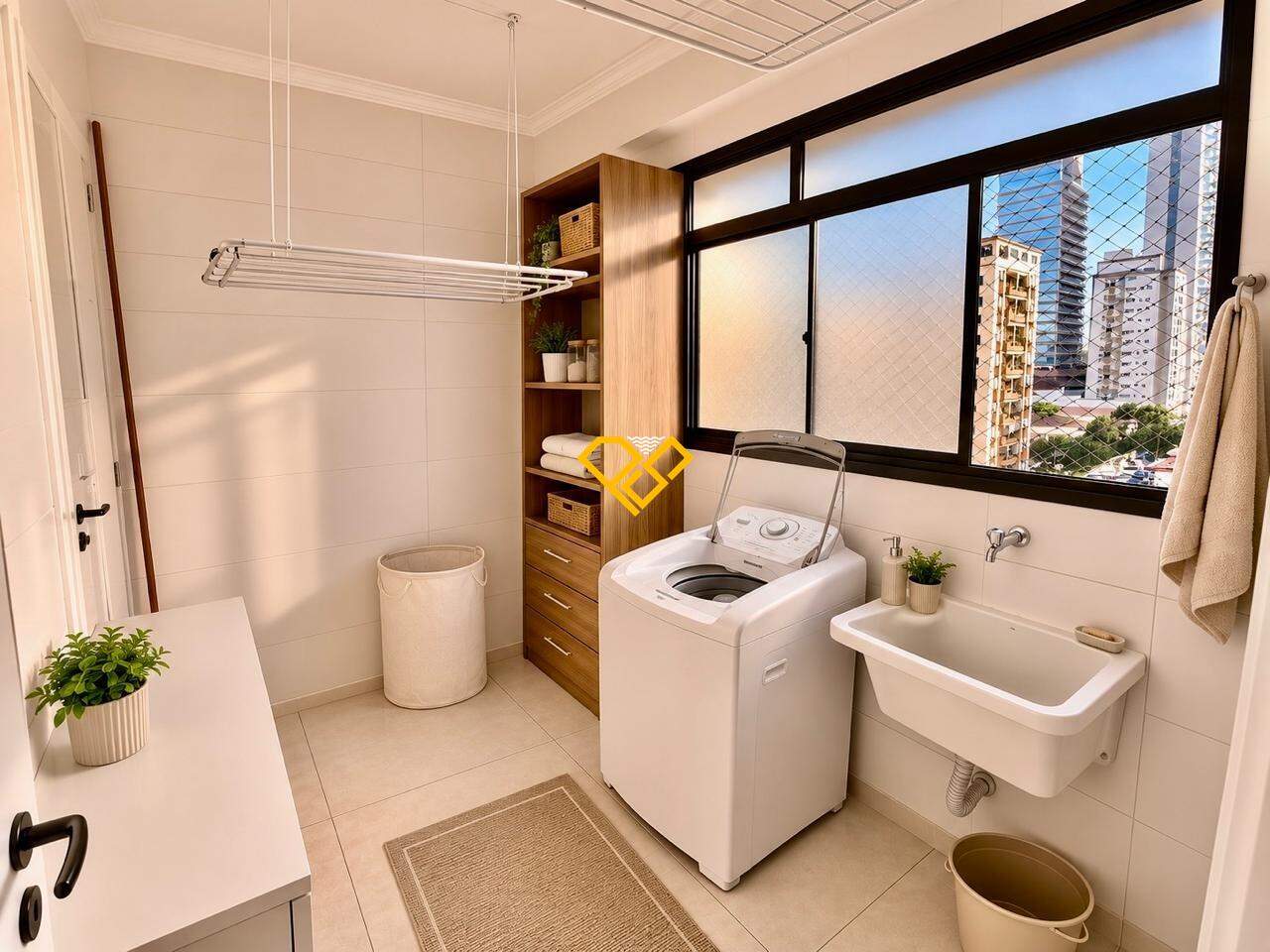 Apartamento à venda no Gonzaga: Área de serviço