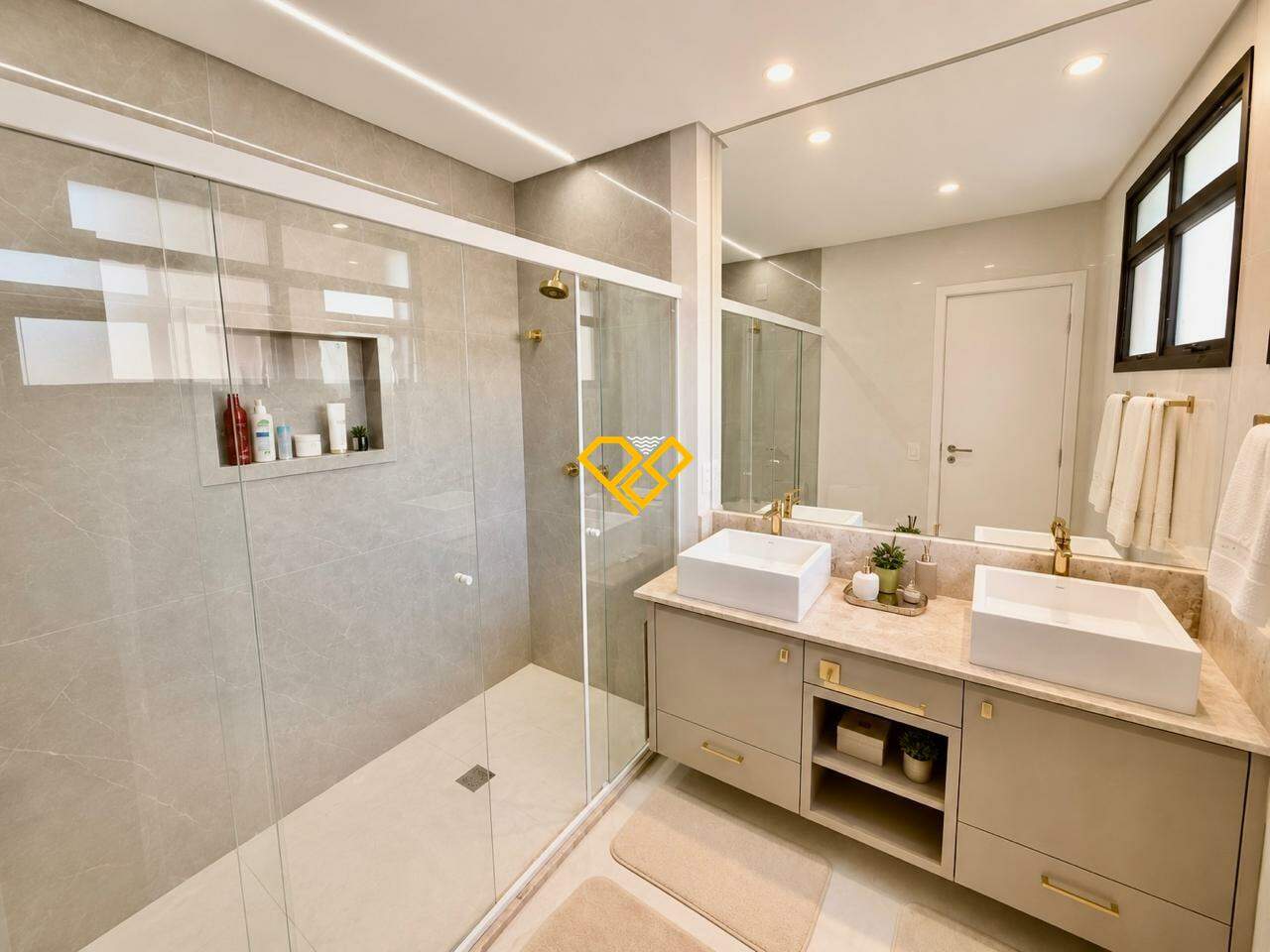 Apartamento à venda no Gonzaga: Wc suíte