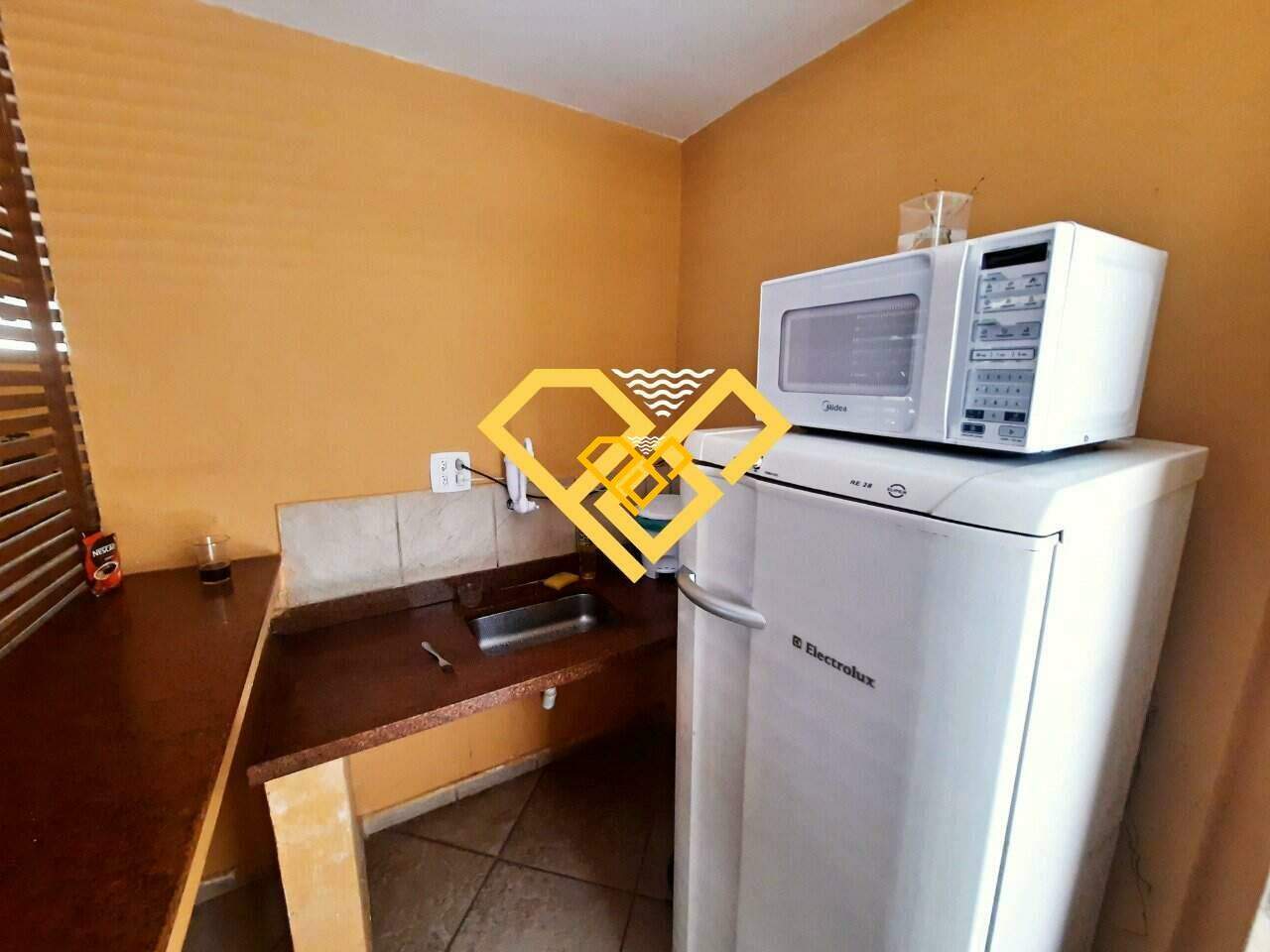 Apartamento à venda no Gonzaga: Lazer - copa do salão de festas