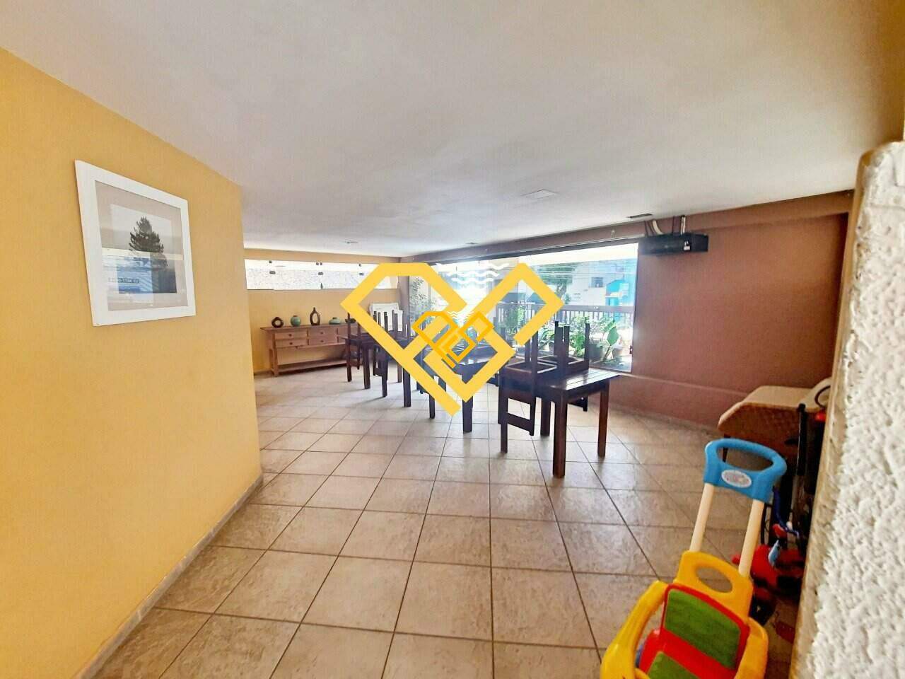 Apartamento à venda no Gonzaga: Lazer - Salão de festas