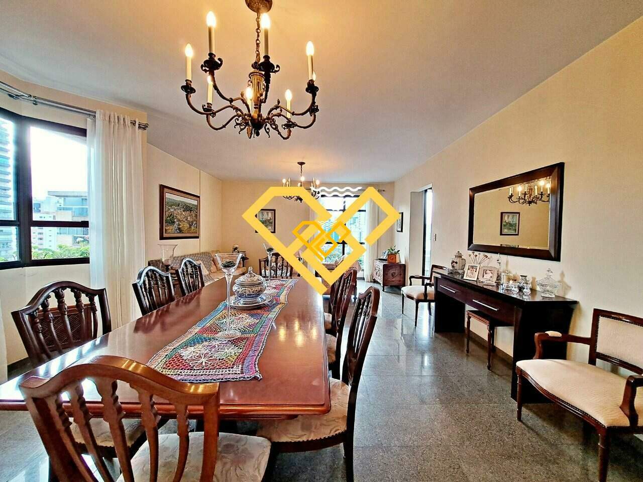 Apartamento à venda no Embaré: Sala