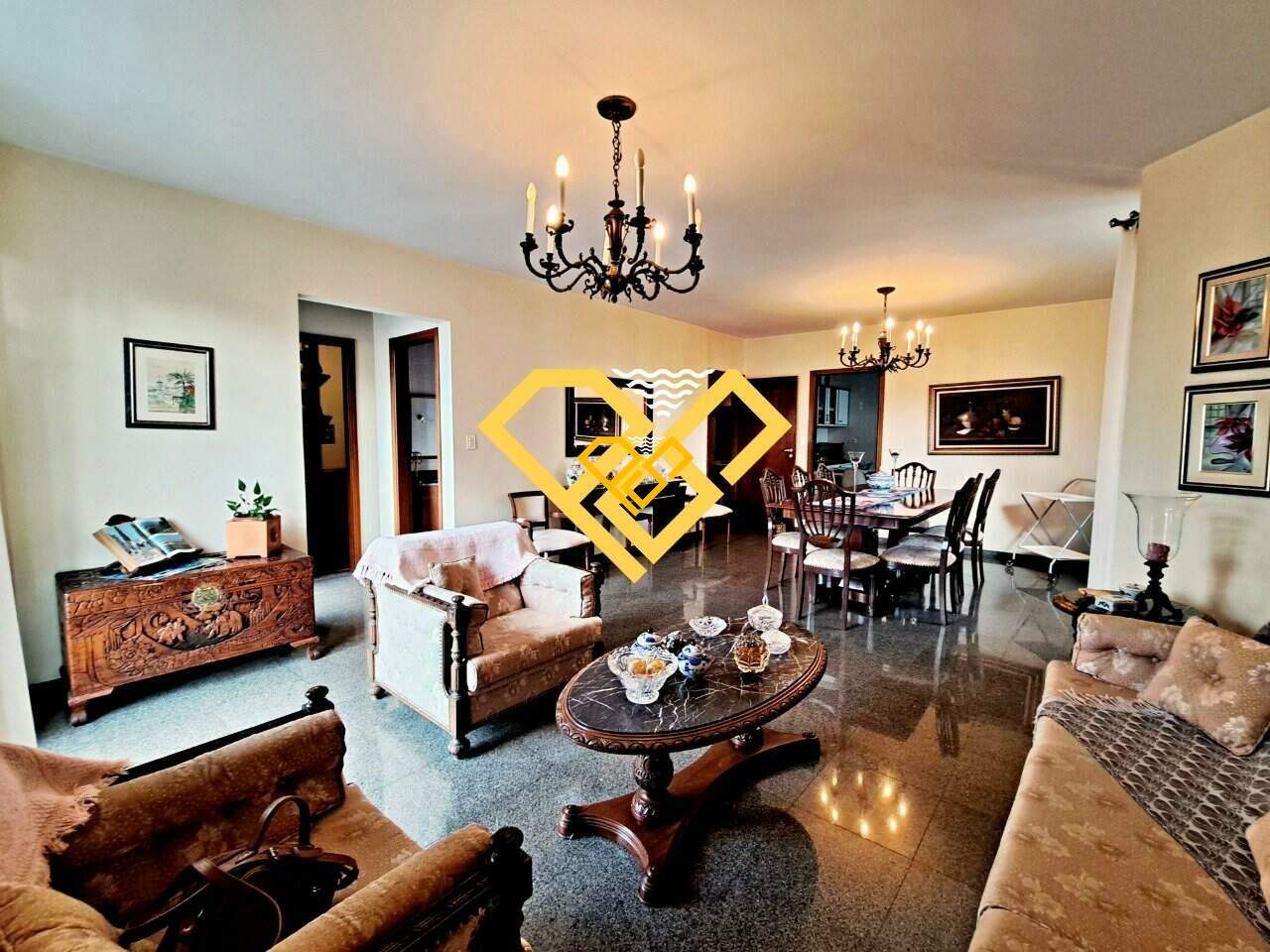 Apartamento à venda no Embaré: Sala