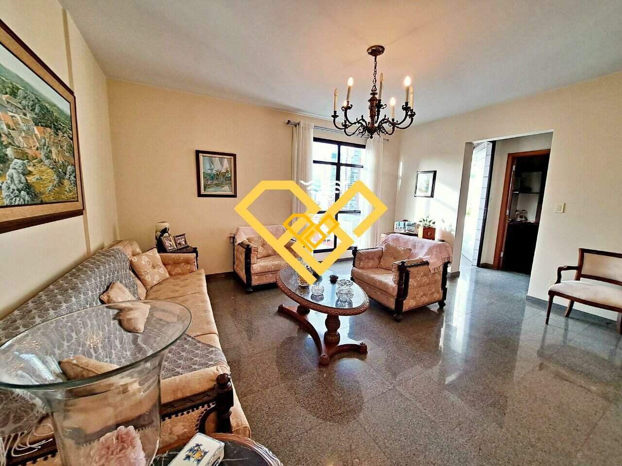 Apartamento à venda no Embaré: Sala