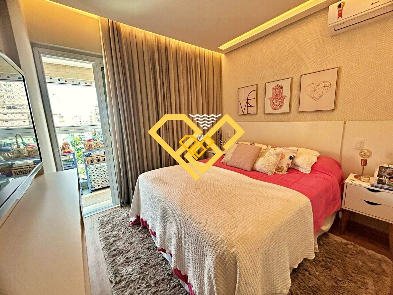 Apartamento à venda no Gonzaga: Dormitório 2 - suíte