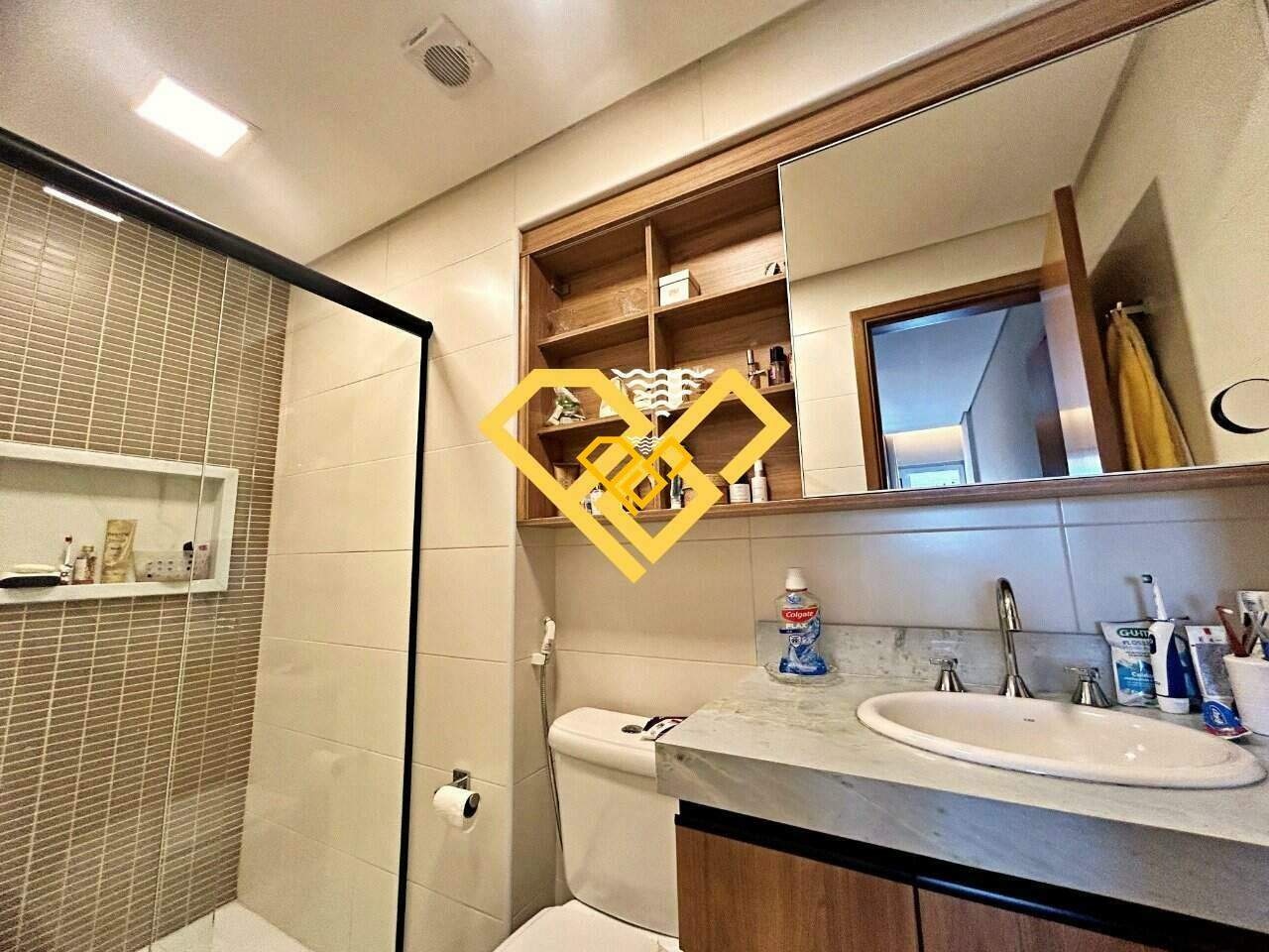 Apartamento à venda no Gonzaga: Wc suíte 2