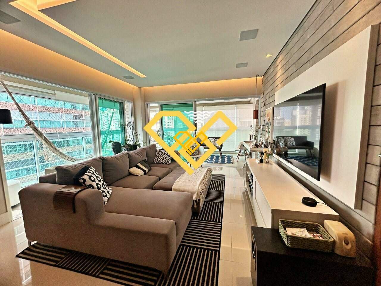 Apartamento à venda no Gonzaga: Sala