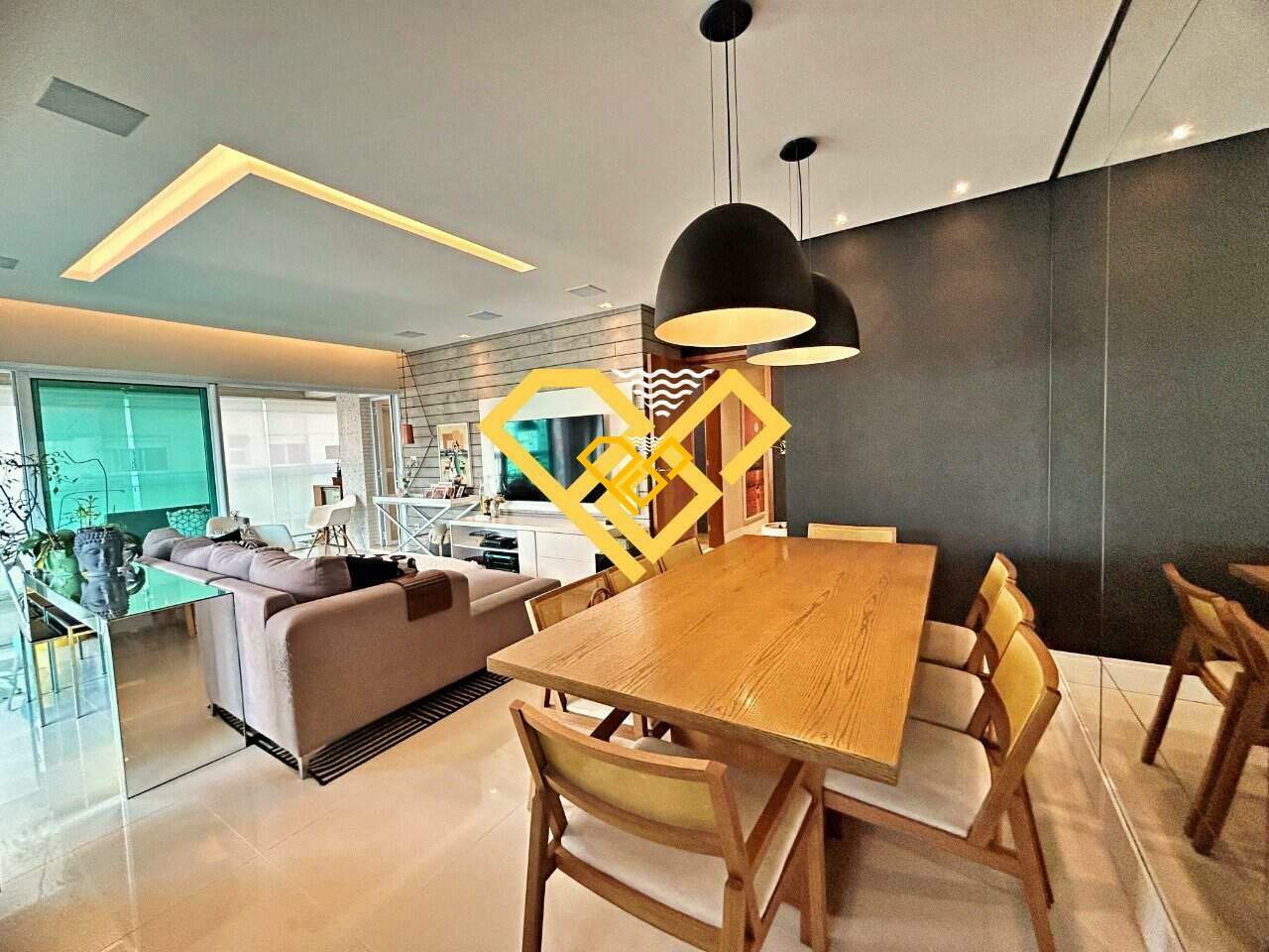 Apartamento à venda no Gonzaga: Sala