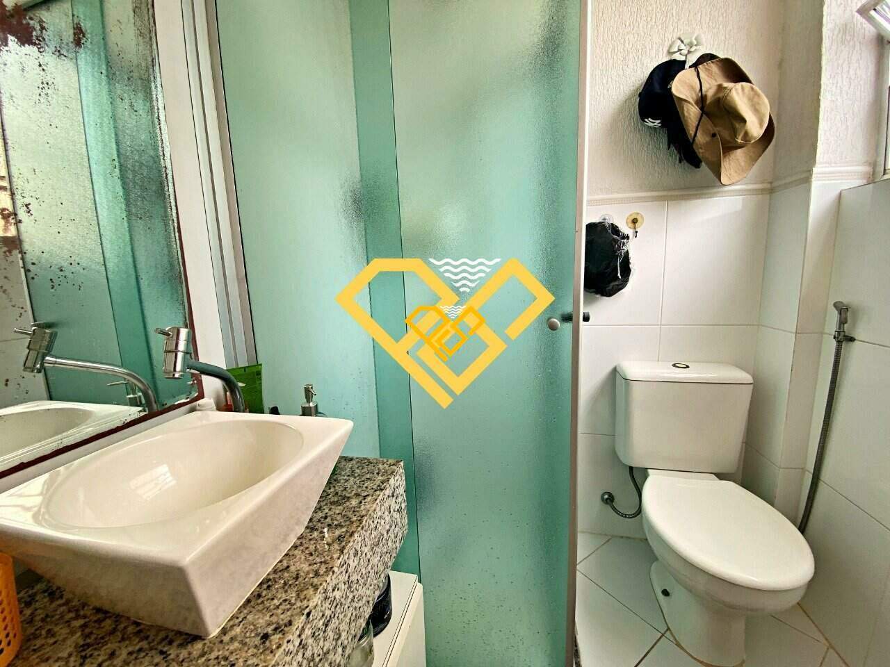 Apartamento à venda no Campo Grande: Wc social