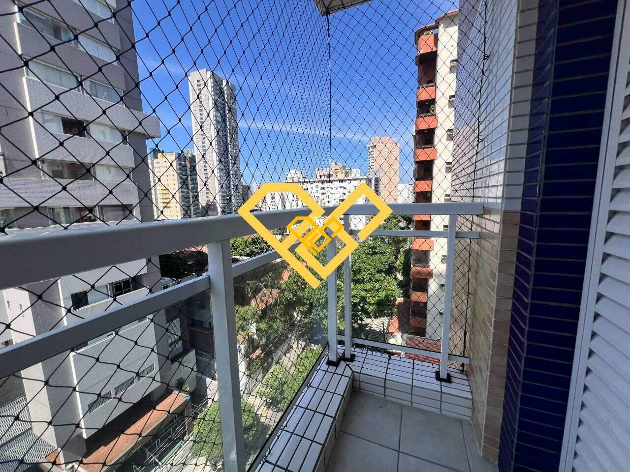 Apartamento à venda no Gonzaga: Varanda