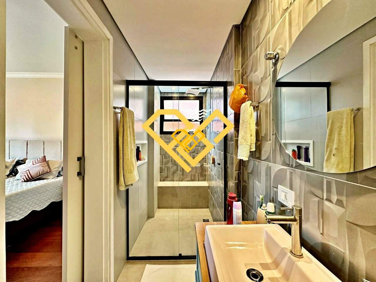 Apartamento à venda no Ponta da Praia: Wc suíte 1