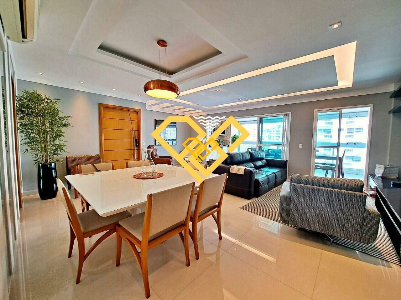 Apartamento à venda no Gonzaga: Sala