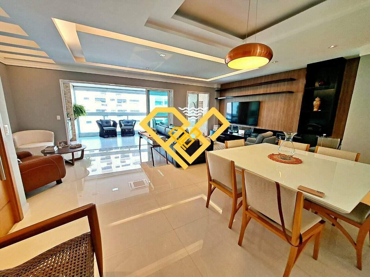 Apartamento à venda no Gonzaga: Sala