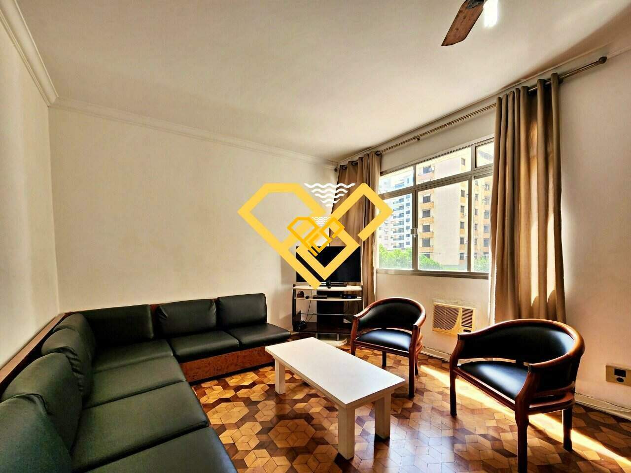 Apartamento à venda no Gonzaga: Sala