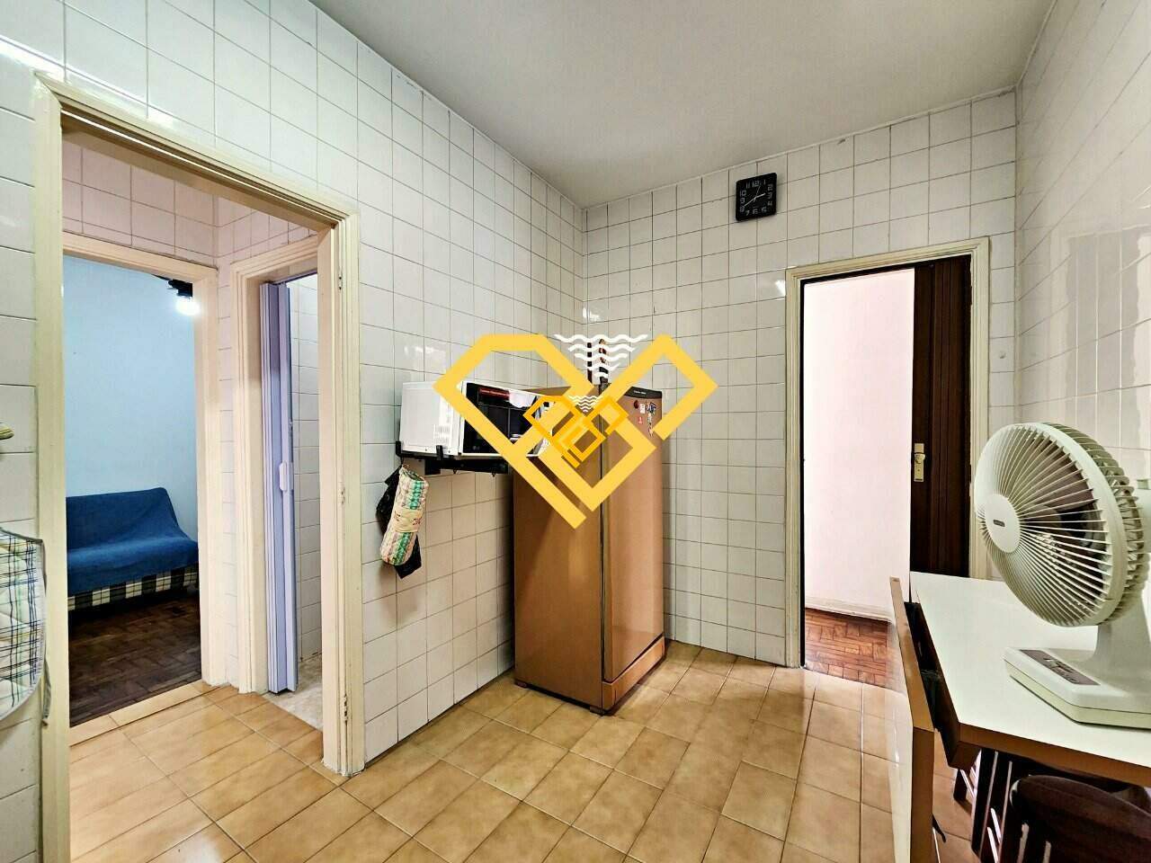 Apartamento à venda no Gonzaga: Cozinha