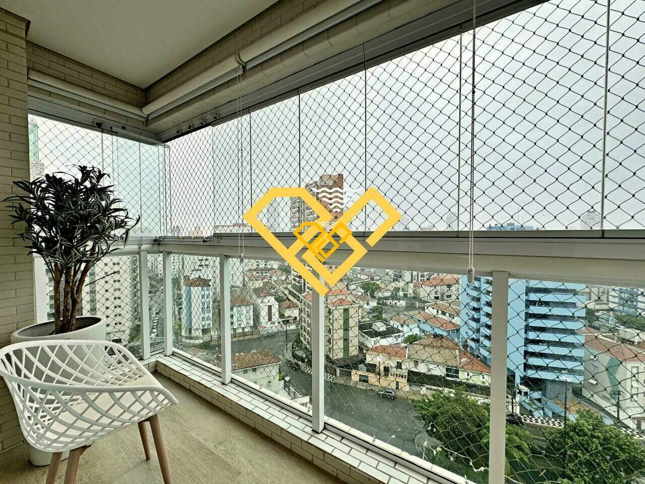 Apartamento à venda no Ponta da Praia: Varanda gourmet