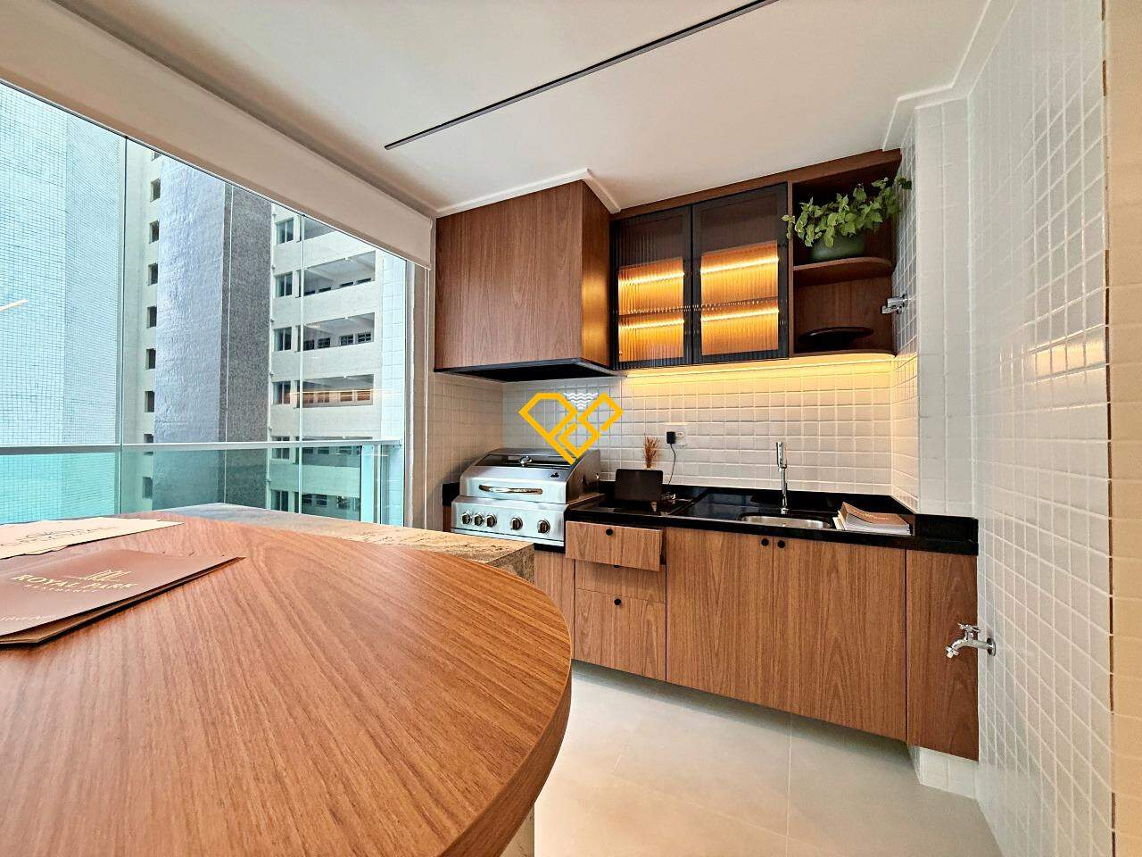 Apartamento à venda no Aparecida: Varanda