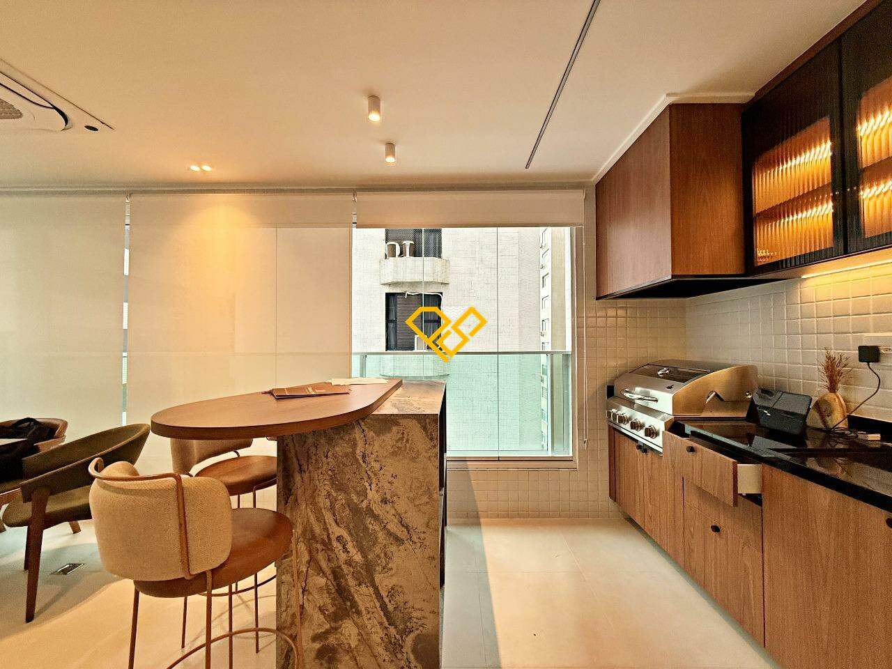 Apartamento à venda no Aparecida: Varanda