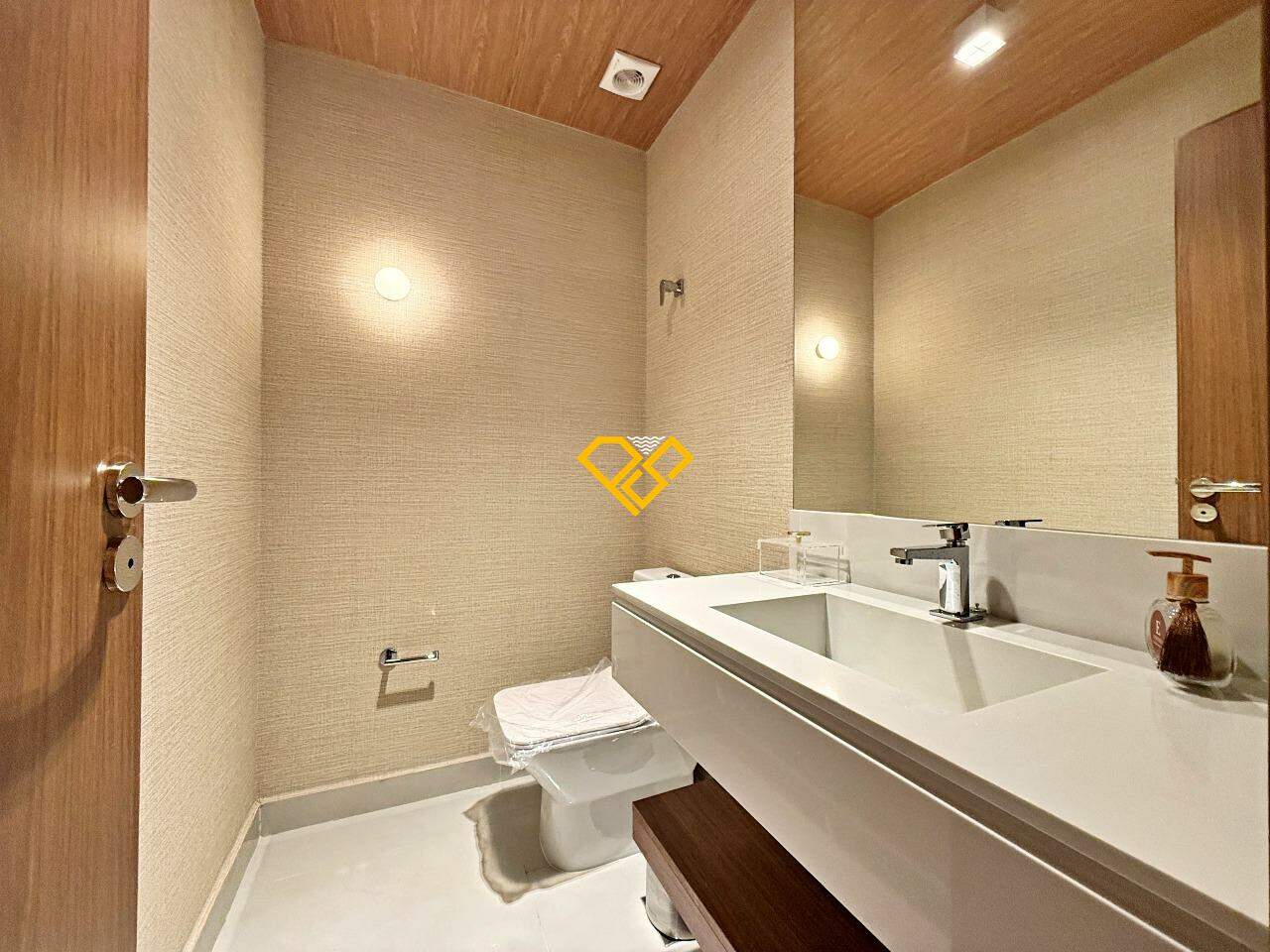 Apartamento à venda no Aparecida: Lavabo