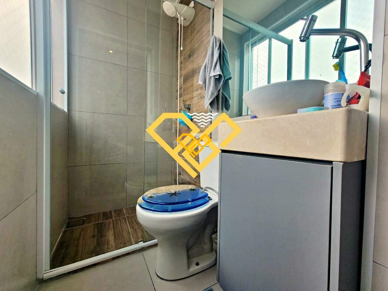 Apartamento à venda no Gonzaga: Wc suíte