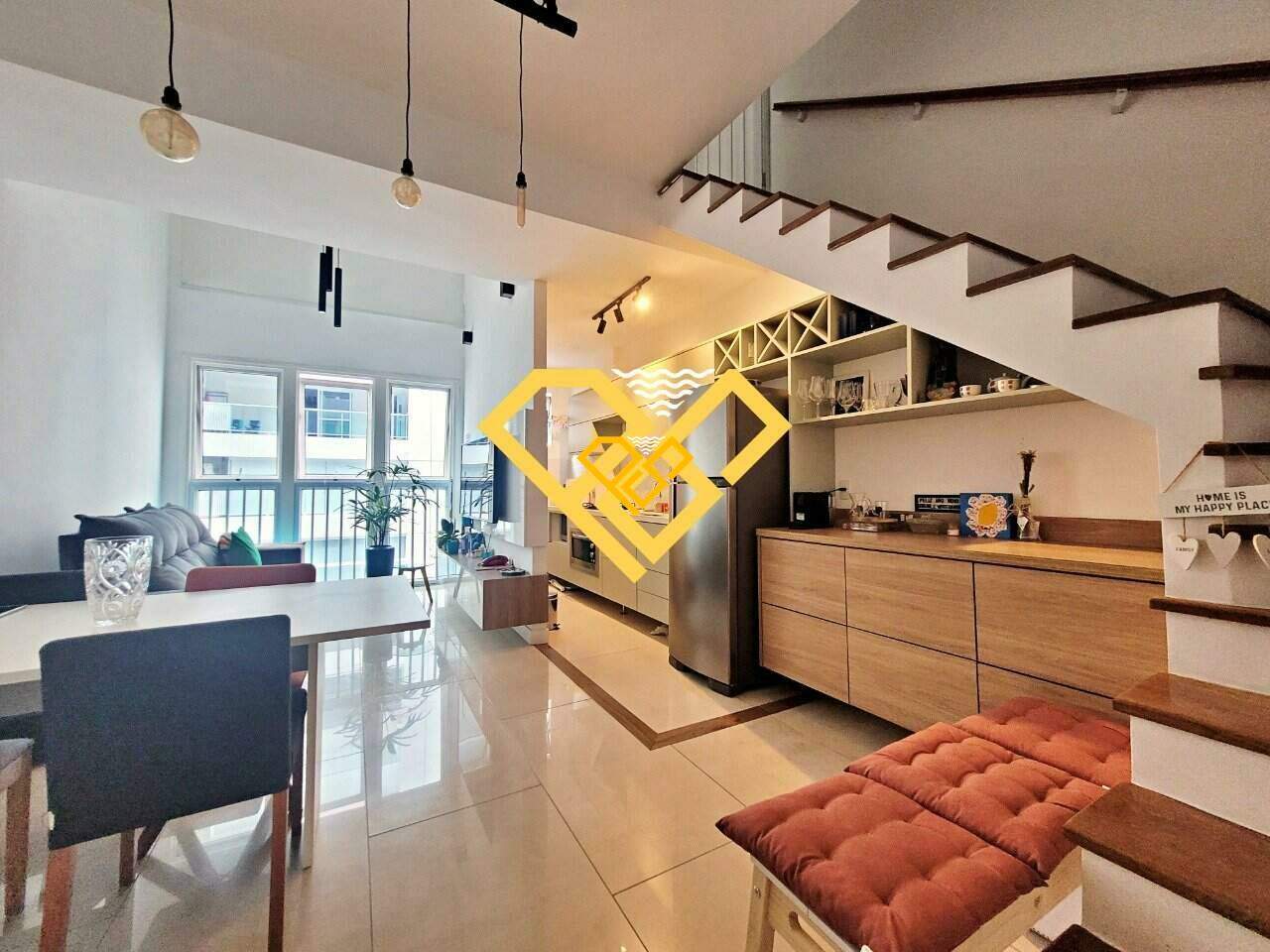 Apartamento à venda no Gonzaga: Sala