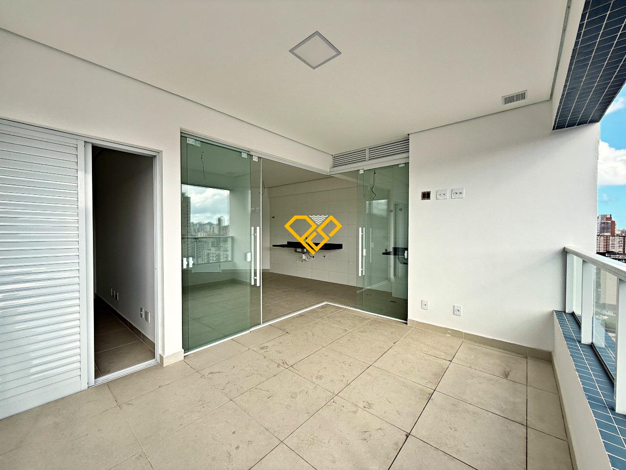 Apartamento à venda no Campo Grande: varanda