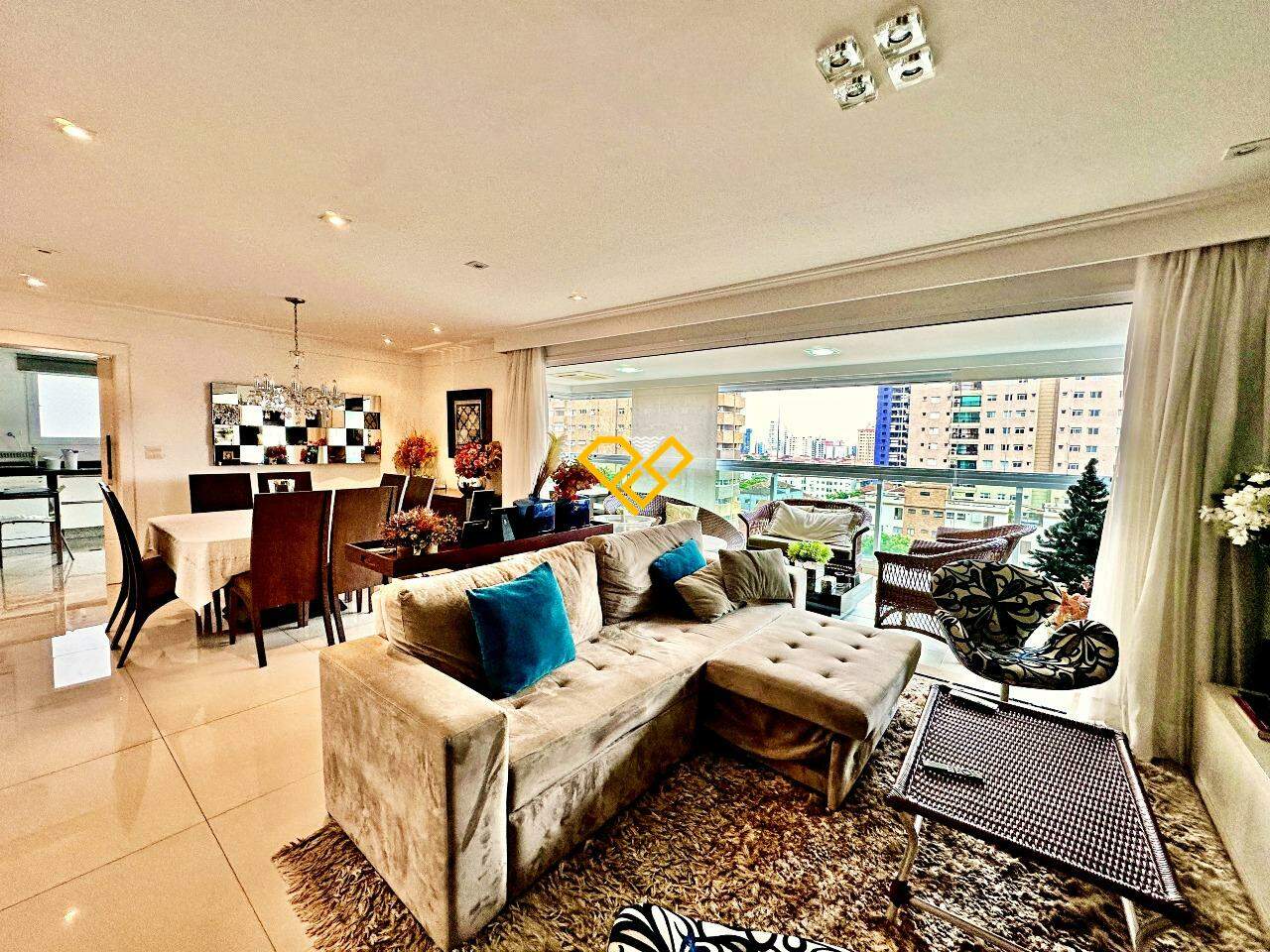 Apartamento à venda no Embaré: Sala