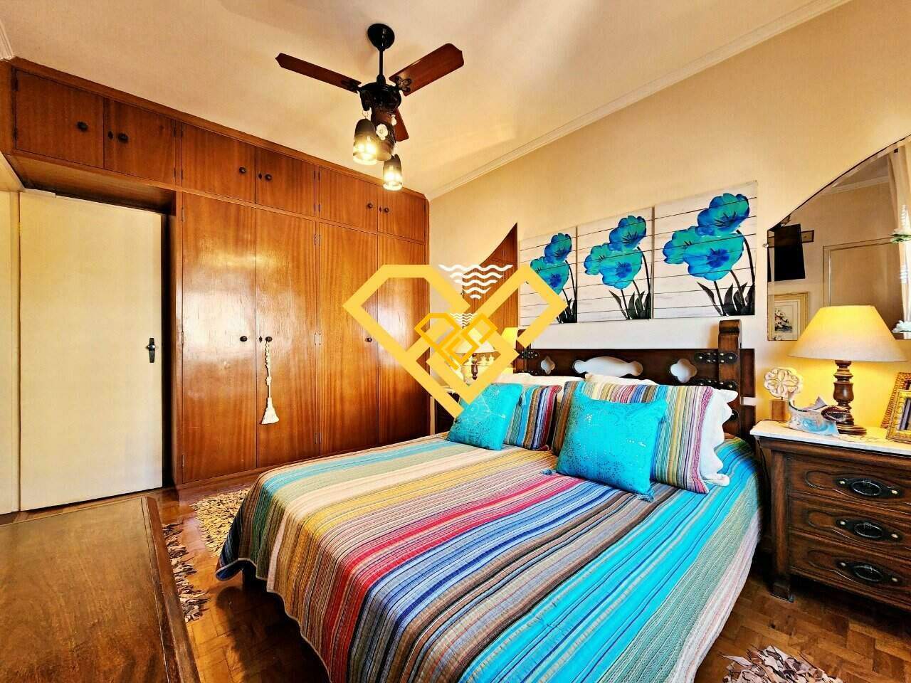 Apartamento à venda no Gonzaga: Dormitório 1 - suíte