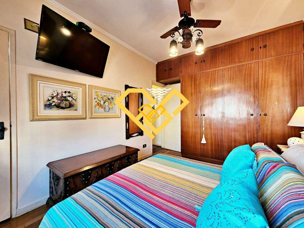 Apartamento à venda no Gonzaga: Dormitório 1 - suíte