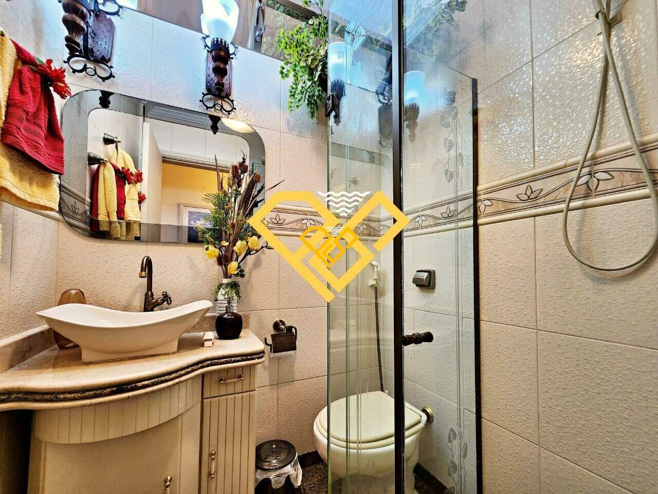 Apartamento à venda no Gonzaga: Wc social