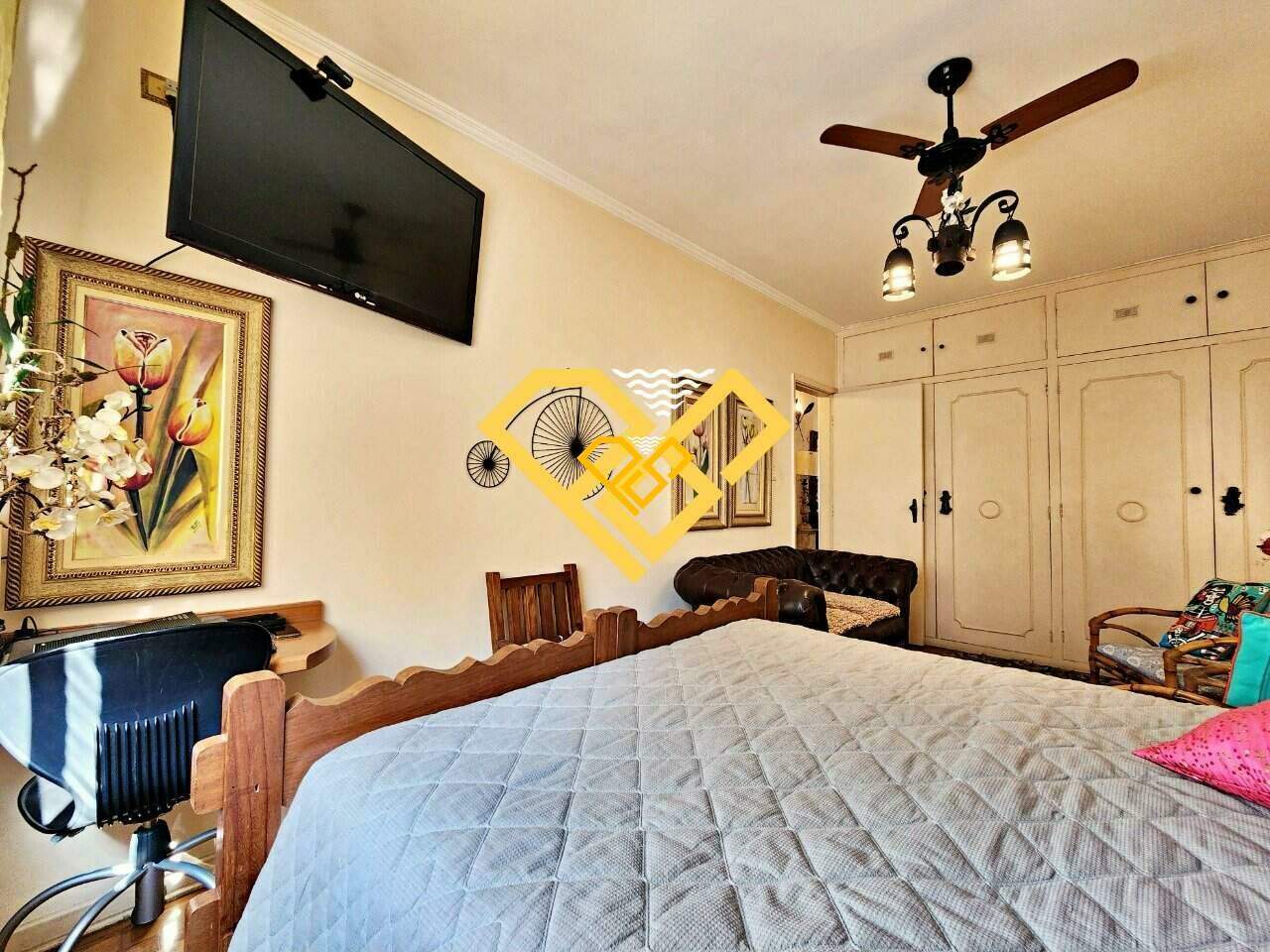 Apartamento à venda no Gonzaga: Dormitório 2