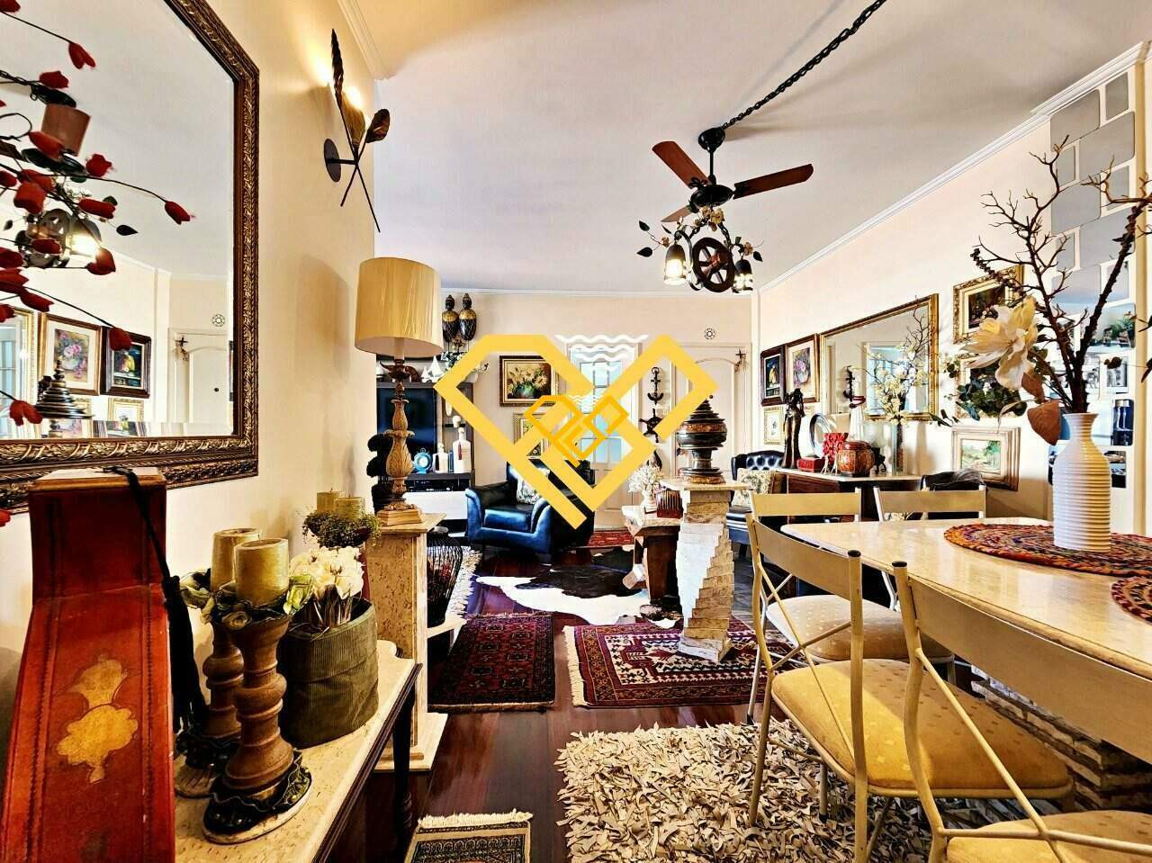 Apartamento à venda no Gonzaga: Sala