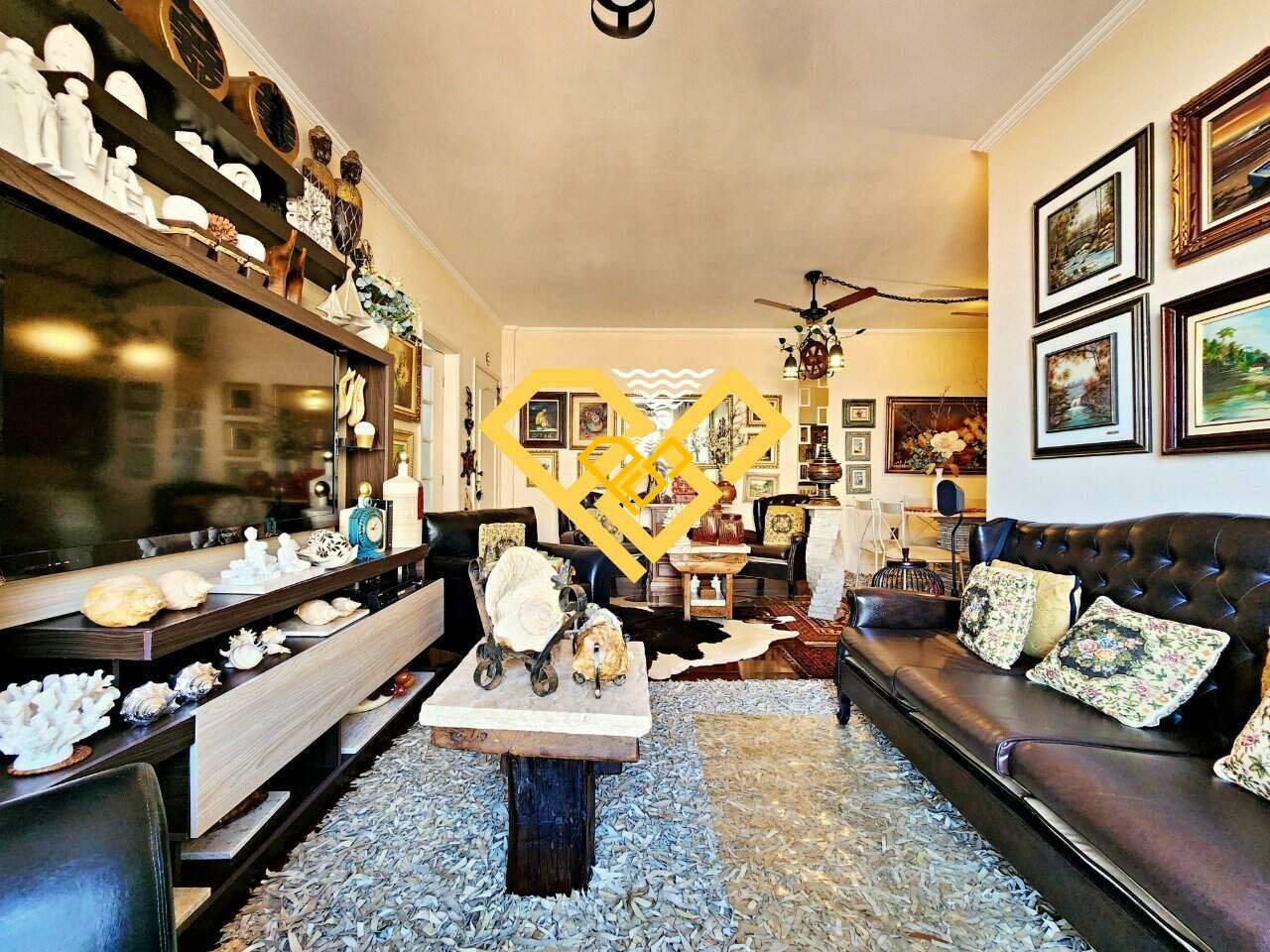 Apartamento à venda no Gonzaga: Sala