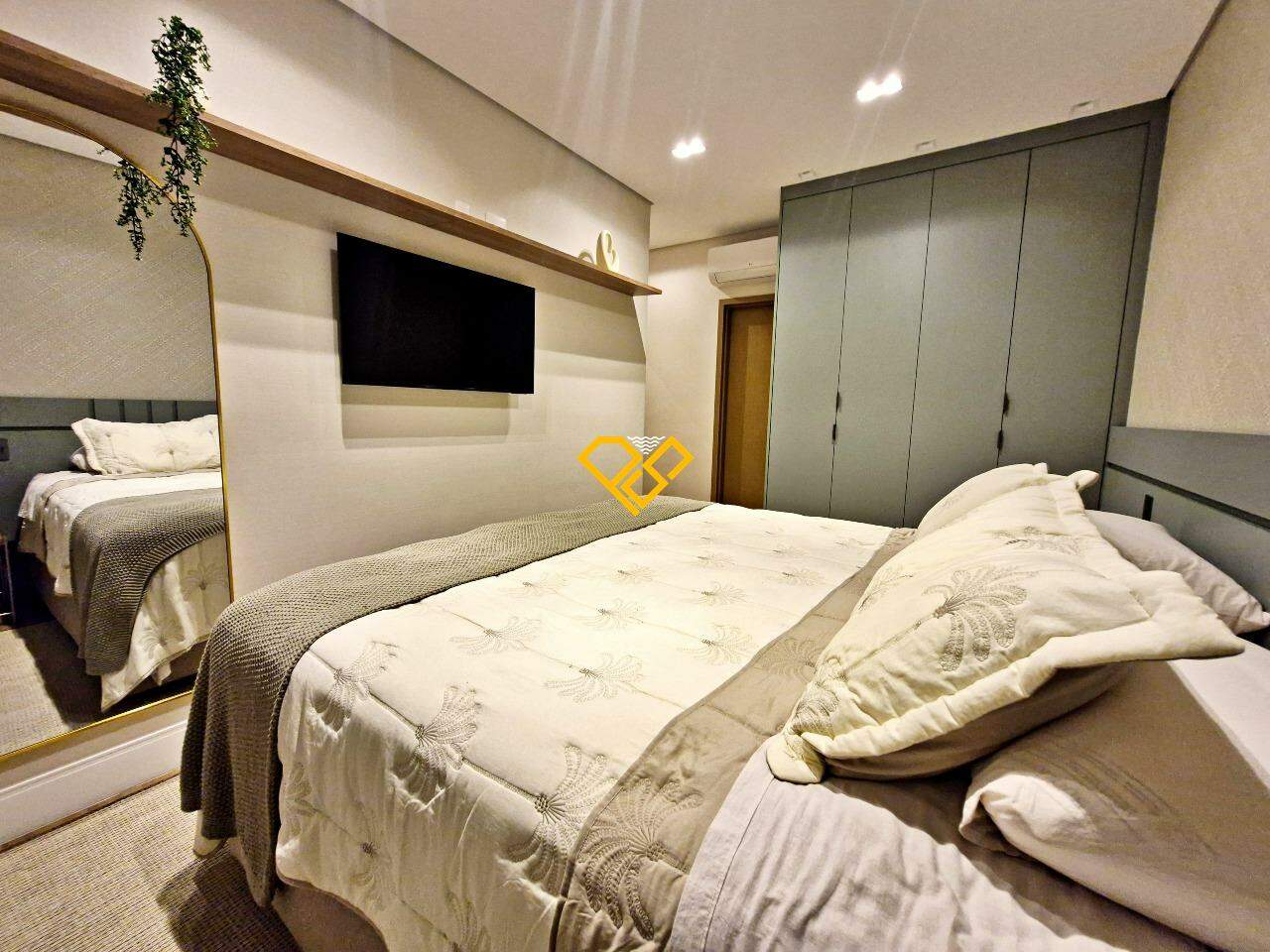Apartamento à venda no Gonzaga: Dormitório 1 - suíte