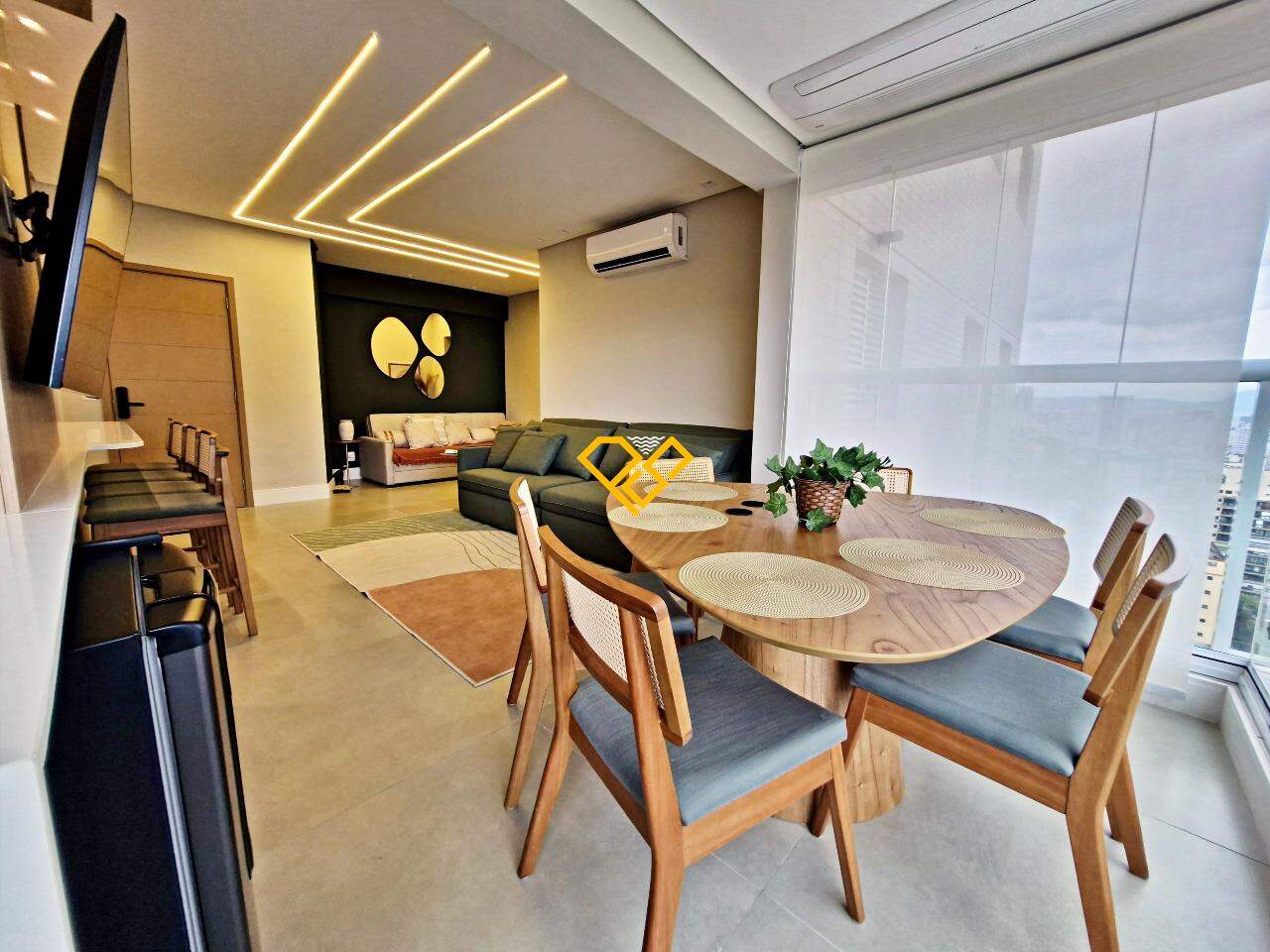 Apartamento à venda no Gonzaga: Sala