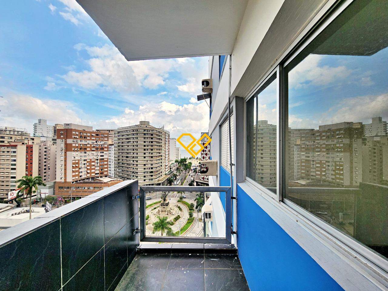 Apartamento à venda no Gonzaga: Varanda