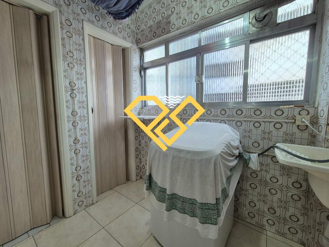 Apartamento à venda no José Menino: Área de serviço