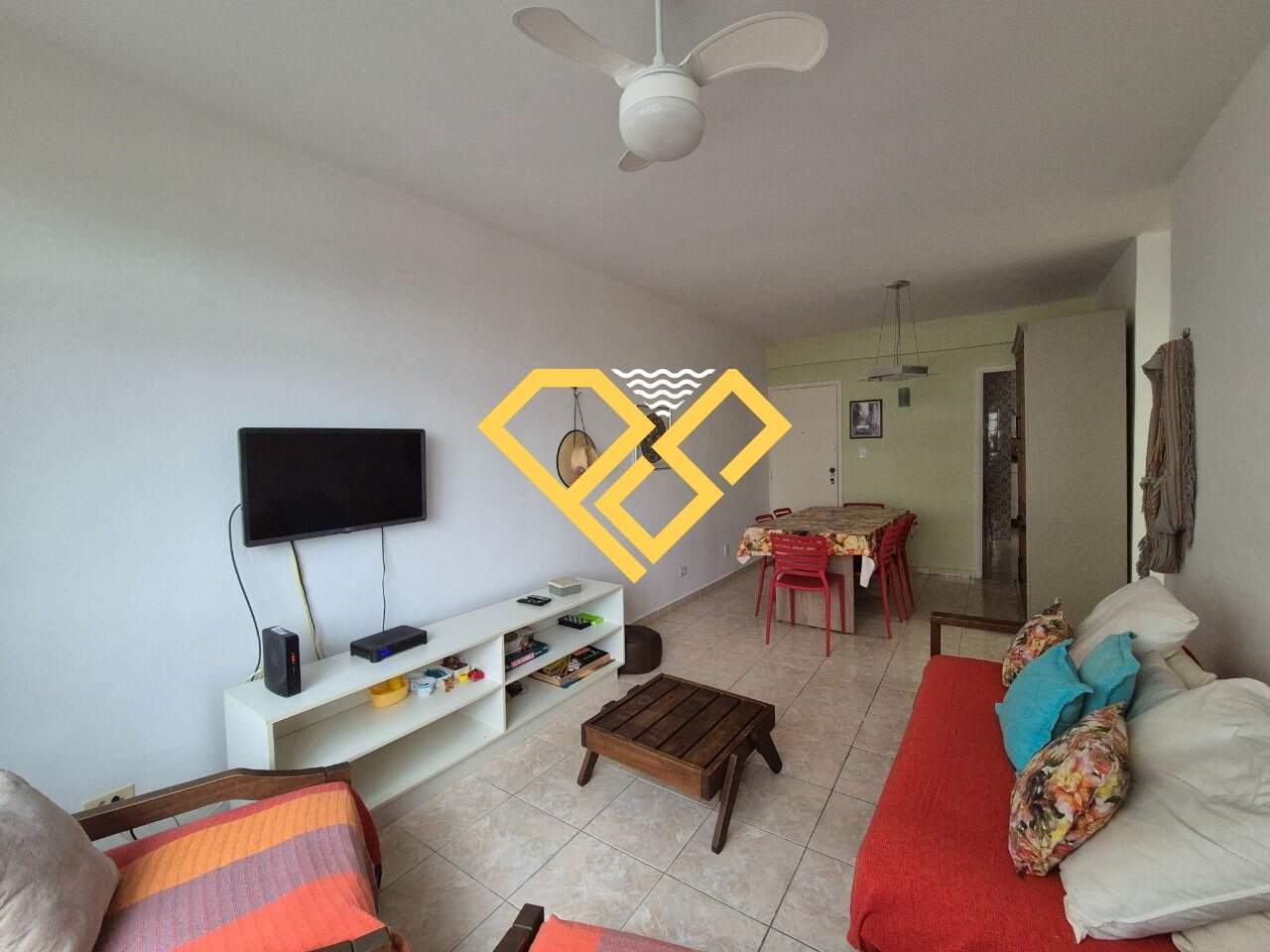 Apartamento à venda no José Menino: Sala