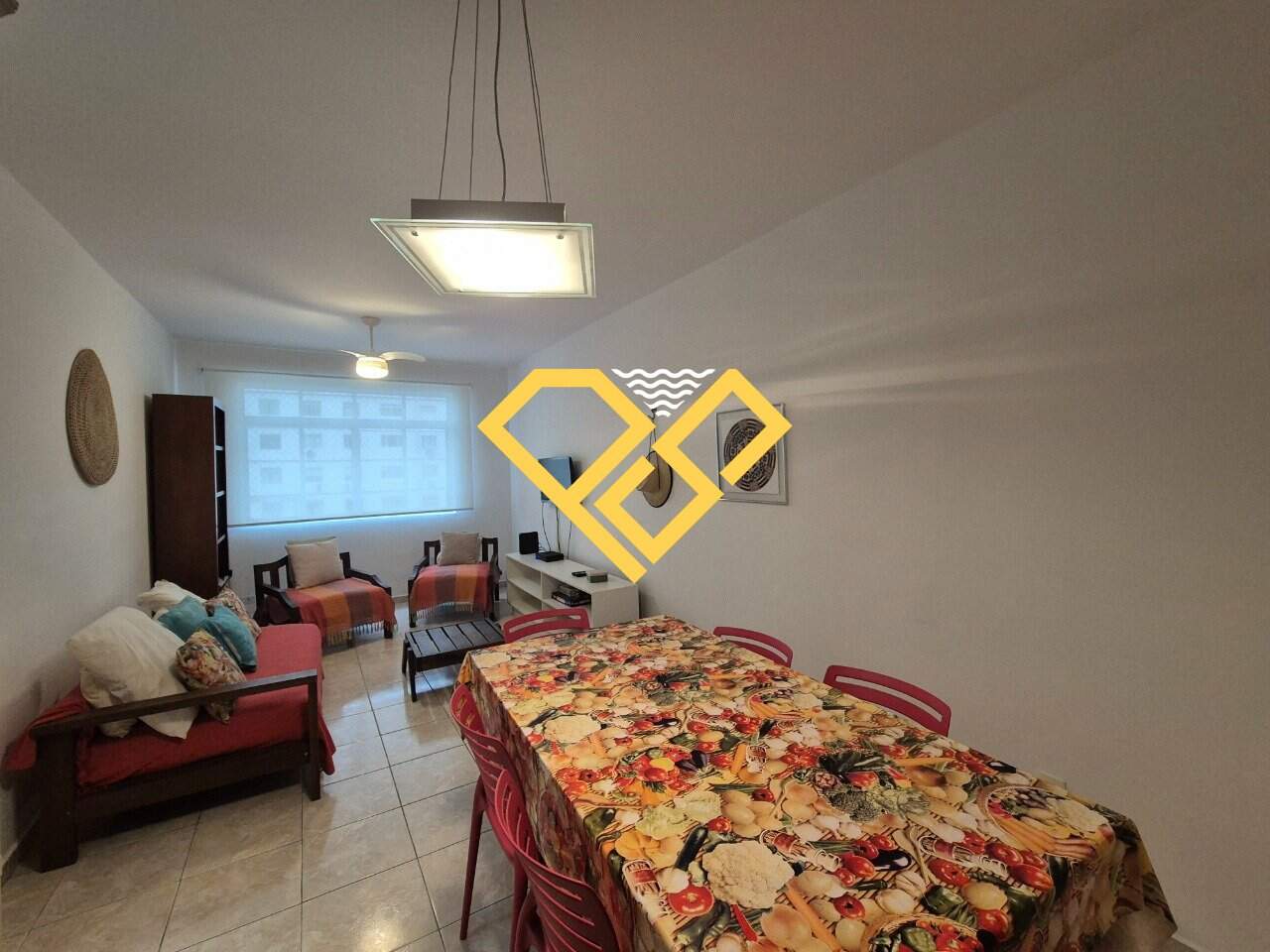 Apartamento à venda no José Menino: Sala