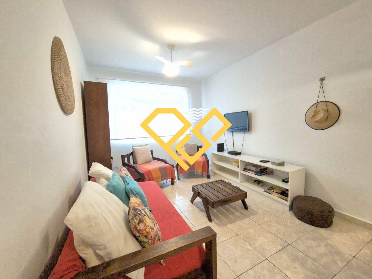 Apartamento à venda no José Menino: Sala TV