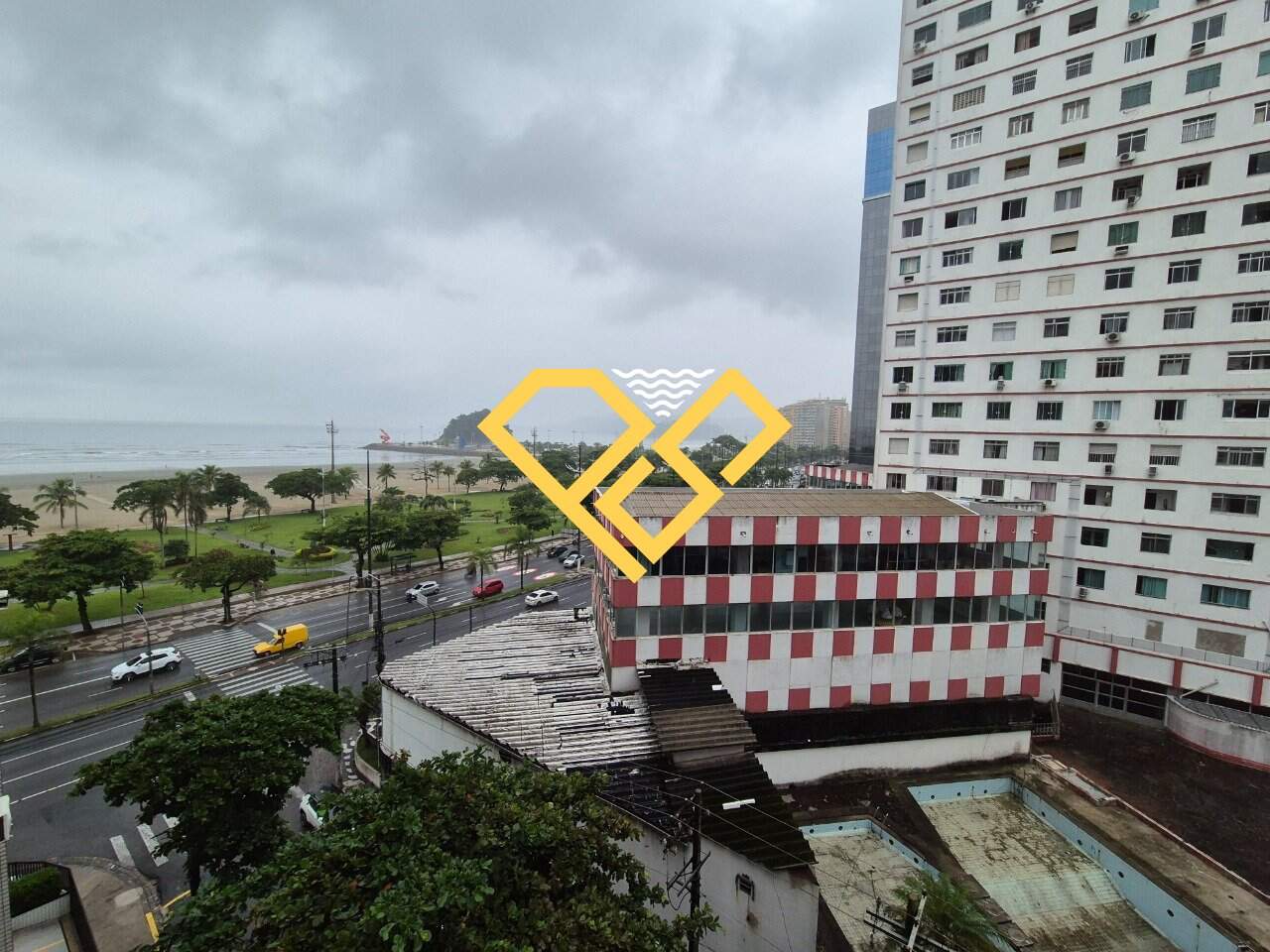 Apartamento à venda no José Menino: Vista do dormitório 2