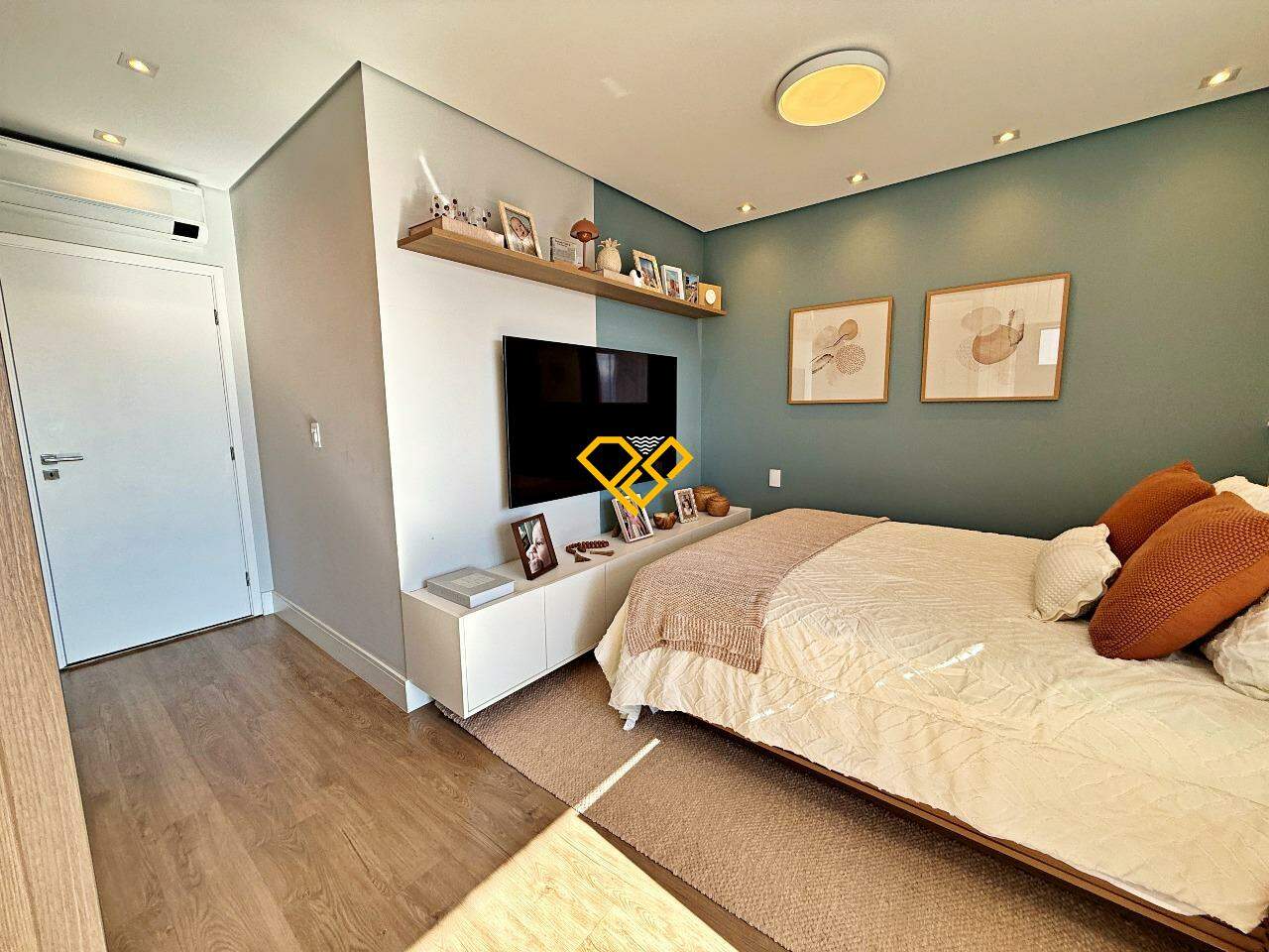 Apartamento à venda no Aparecida: Dormitório 1 - suíte